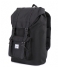 Herschel Supply Co. Everday backpack Little America Mid Volume black & black PU