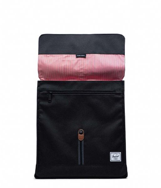 Herschel Supply Co. Everday backpack City Mid Volume black black tan (03008)