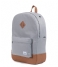 Herschel Supply Co. Laptop Backpack Heritage 15 Inch grey & tan
