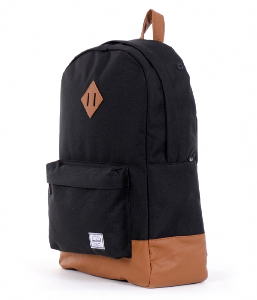 Herschel Supply Co. Laptop Backpack Heritage 15 Inch black & tan | The ...