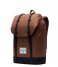 Herschel Supply Co. Laptop Backpack Retreat 15 Inch saddle brown black (03266)