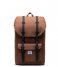 Herschel Supply Co. Laptop Backpack Little America 15 Inch saddle brown black (03273)