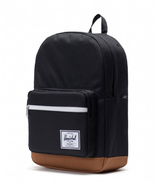 Herschel Supply Co. Laptop Backpack Pop Quiz 15 Inch black saddle brown (02462)