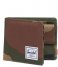 Herschel Supply Co. Bifold wallet Roy Coin Wallet RFID Camo (00032)