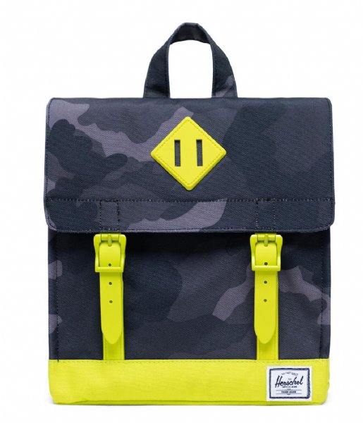 Herschel Supply Co. Everday backpack Survey Kids Night Camo Lime Punch (04087)