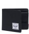 Herschel Supply Co. Bifold wallet Roy Coin Wallet RFID Black (00001)