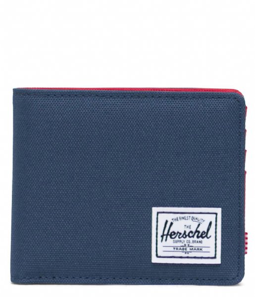 Herschel Supply Co. Bifold wallet Roy Coin Wallet RFID Navy red 00018)