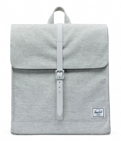 Herschel Supply Co. Everday backpack City Mid Volume light grey crosshatch/grey rubber (02041)