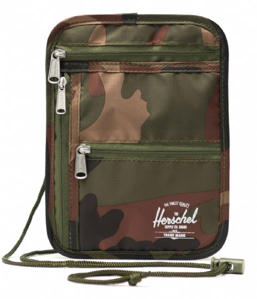 Herschel Supply Co. Zip wallet Money Pouch woodland camo (02507)