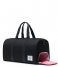 Herschel Supply Co. Travel bag Novel black black leather (00535)
