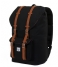 Herschel Supply Co. Laptop Backpack Little America 15 Inch black & tan PU