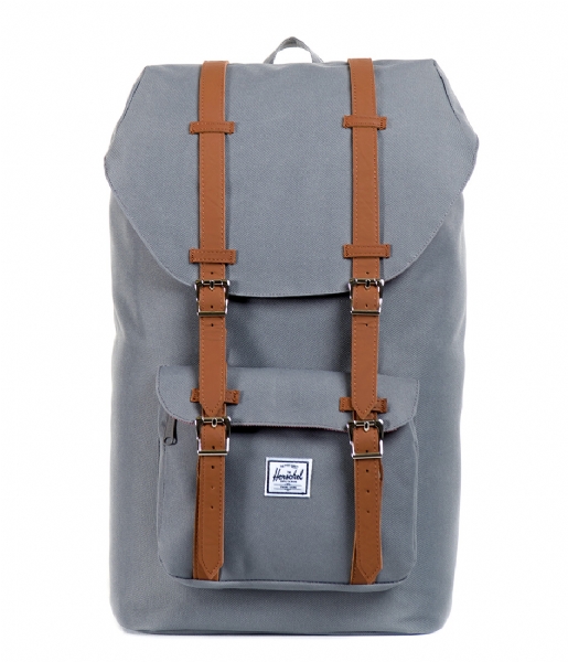 Herschel Supply Co. Laptop Backpack Little America 15 Inch grey & tan (00006)