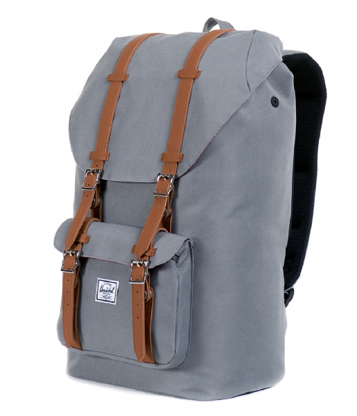 Herschel Supply Co. Laptop Backpack Little America 15 Inch grey & tan (00006)