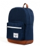 Herschel Supply Co. School Backpack Pop Quiz 15 inch navy & tan PU