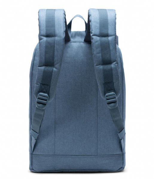Herschel Supply Co. Laptop Backpack Retreat Mid Volume 13 Inch blue mirage crosshatch (03513)