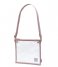 Herschel Supply Co. Shoulder bag Alder Clear Bag ash rose clear (03823)