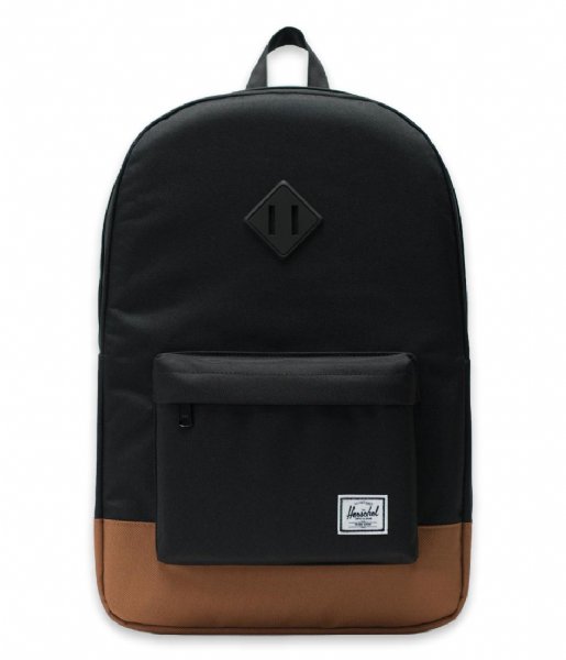 Herschel Supply Co. Laptop Backpack Heritage Black/Saddle Brown (2462)