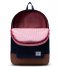 Herschel Supply Co. Laptop Backpack Heritage Peacoat/Saddle Brown (3266)