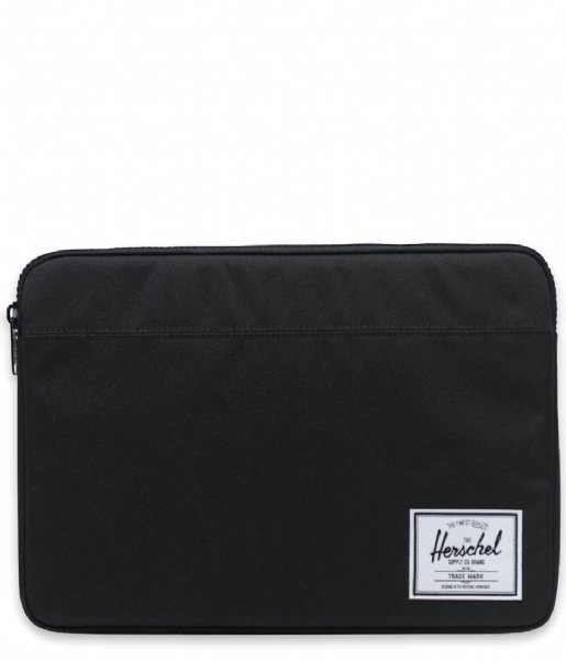 Herschel Supply Co. Laptop Sleeve Anchor Sleeve for new 13 Inch MacBook Black (165)