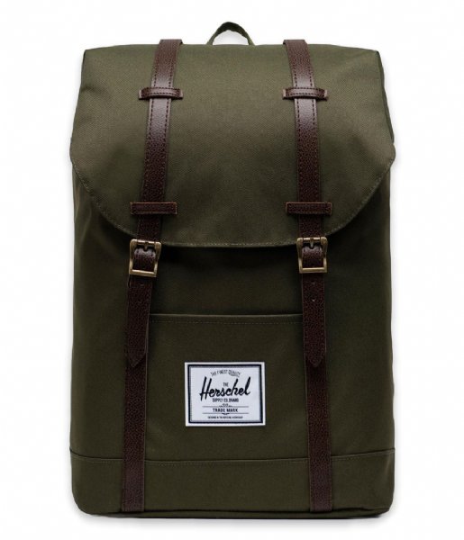 Herschel Supply Co. Everday backpack Retreat Backpack 15 inch Ivy Green/Chicory Coffee (4488)