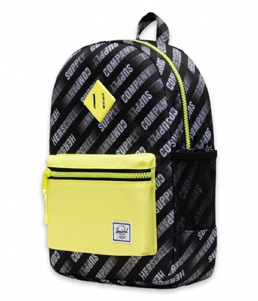 Herschel Supply Co. Everday backpack Heritage Youth Montion Black/Hightlight (4688)