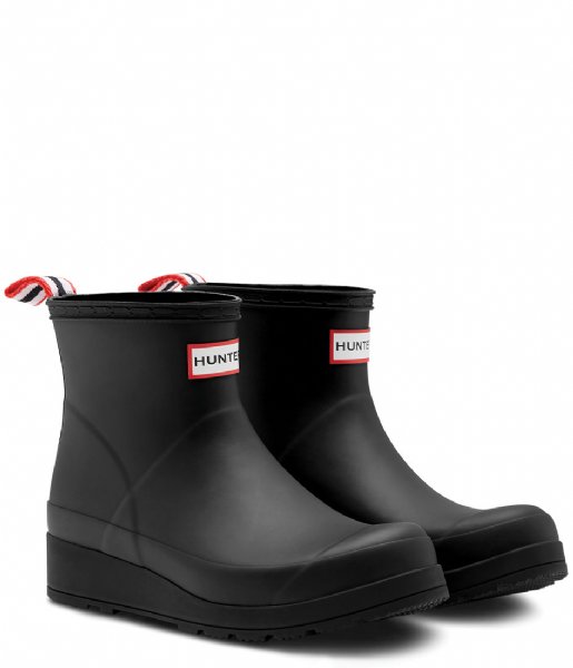 Hunter Rain boot Boots Original Play Short Wellington Black