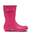 Hunter Rain boot Boots Original Short bright pink