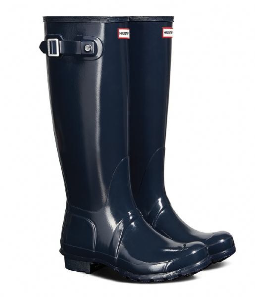 Hunter Rain boot Boots Original Tall Gloss navy