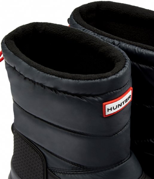 Hunter Snowboot Womens Original Insulated Snow Boot Short Black