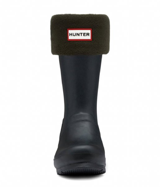 Hunter Sock Boot Sock Short Dark Olive