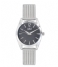IKKI Watch Watch Tracy Silver Plated silver plated black (tro2)