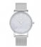 IKKI Watch Watch Vesta silver/white marble (VS01)