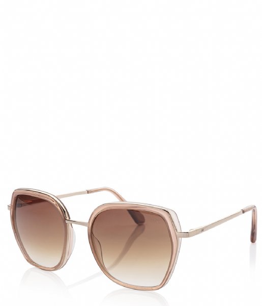 IKKI  Sunglasses Donna crystal pink gradient brown (73-1)