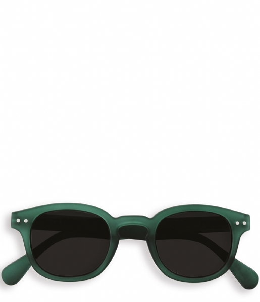 Izipizi Reading sunglasses #C Reading Sunglasses green crystal soft grey