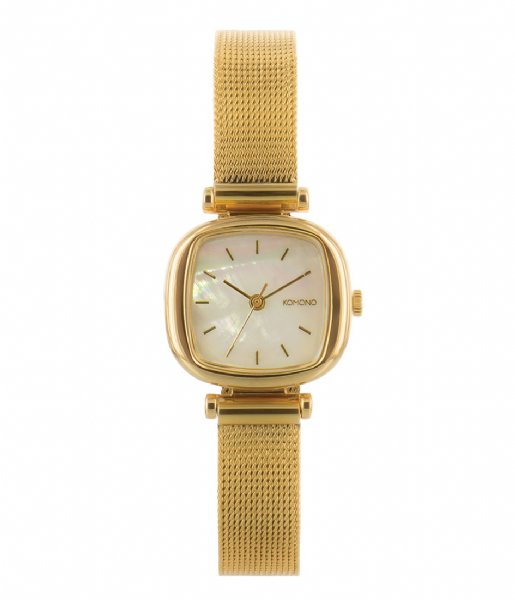 KOMONO Watch Moneypenny Royale gold color white (1245)
