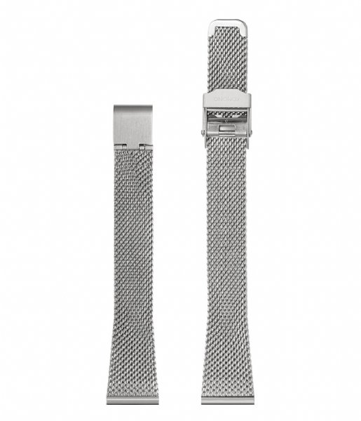 KOMONO Watchstrap Strap Silver Colored Mesh 16 mm silver colored mesh (ST1063)
