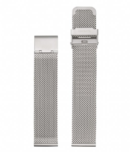 KOMONO Watchstrap Strap Silver Mesh 20 mm silver mesh (ST1062)