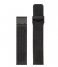 KOMONO Watchstrap Strap Black Mesh 20 mm black mesh (ST1061)