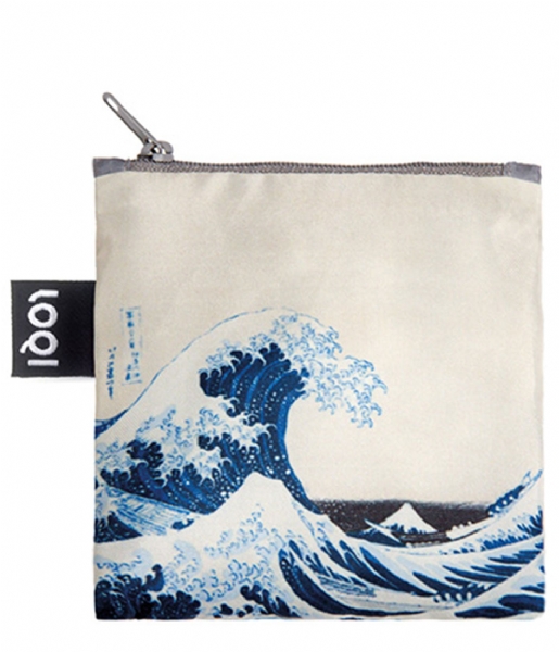 LOQI Shopper Foldable Bag Museum Collection the great wave