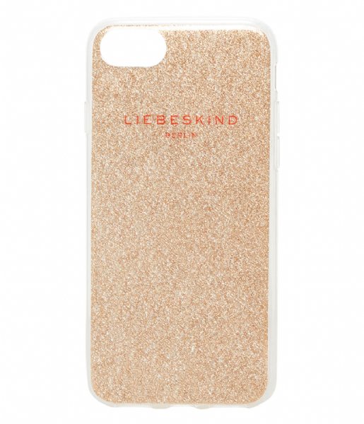 Liebeskind Smartphone cover Bumper iPhone 7/8 Glitter rose gold