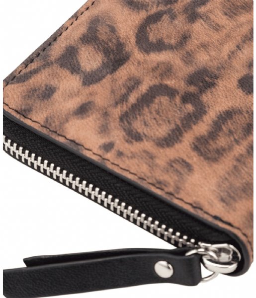 Liebeskind Zip wallet Dive Leopard Gigi Wallet tiger beige