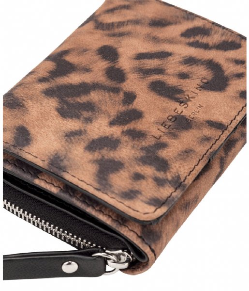 Liebeskind Trifold wallet Dive Leopard Pablita Wallet tiger beige