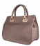 Liu Jo  Shopping Medium Quadrata Anna Bag pale brown metal (W9863)