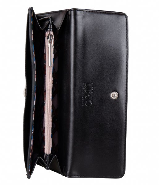 Liu Jo Flap wallet Manhattan Wallet nero (22222)