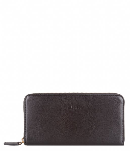 Liu Jo Zip wallet XL Zip Around nero (22222)