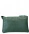 LouLou Essentiels Clutch Pouch Vintage Croco Forrest Green