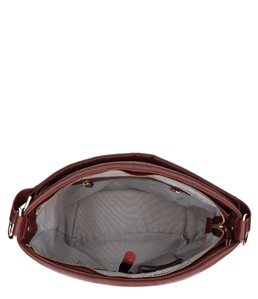 LouLou Essentiels Shoulder bag Bag Beau Veau Dark Red