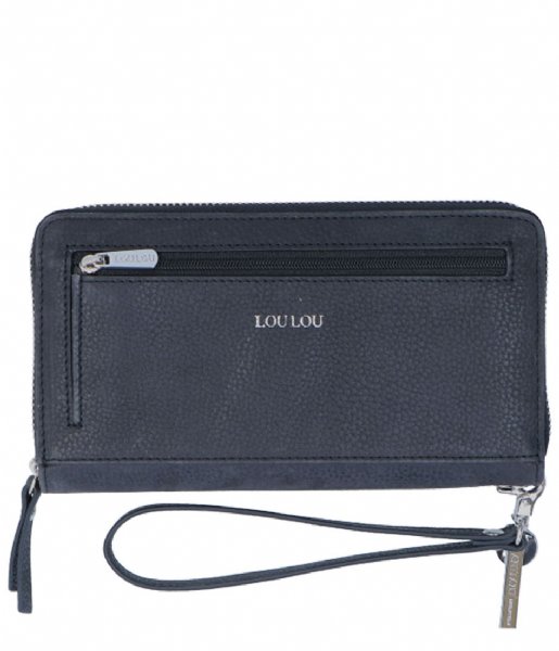 LouLou Essentiels Zip wallet Robuste Black (001)
