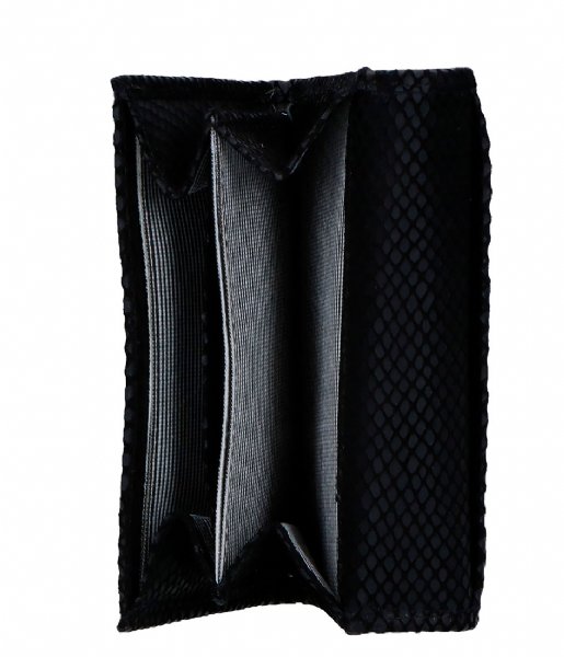 LouLou Essentiels Flap wallet SLB Queen black (001)