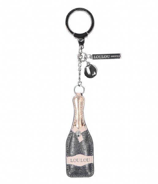 LouLou Essentiels Keyring Keychain Champagne black multiple